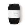 Voir la diapositive 2 : RICO DESIGN Pelote de coton - Noir - 57,5 m