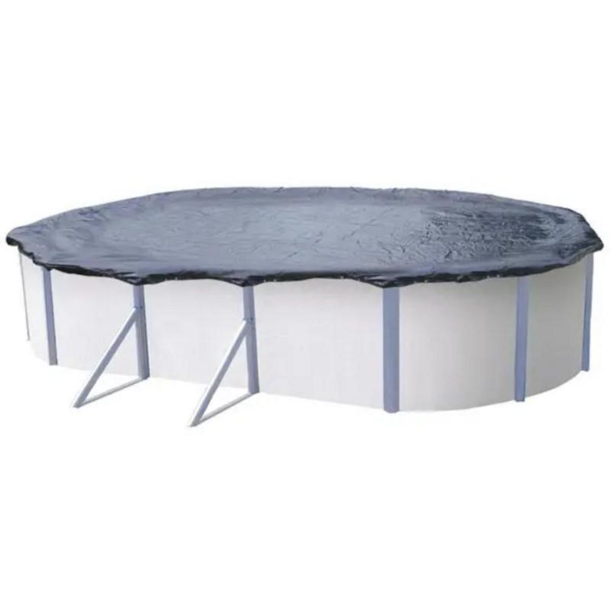 Trigano Bâche d'hiver pour piscine de 10.05x5.5 à 10.25x5.65 m - c0143