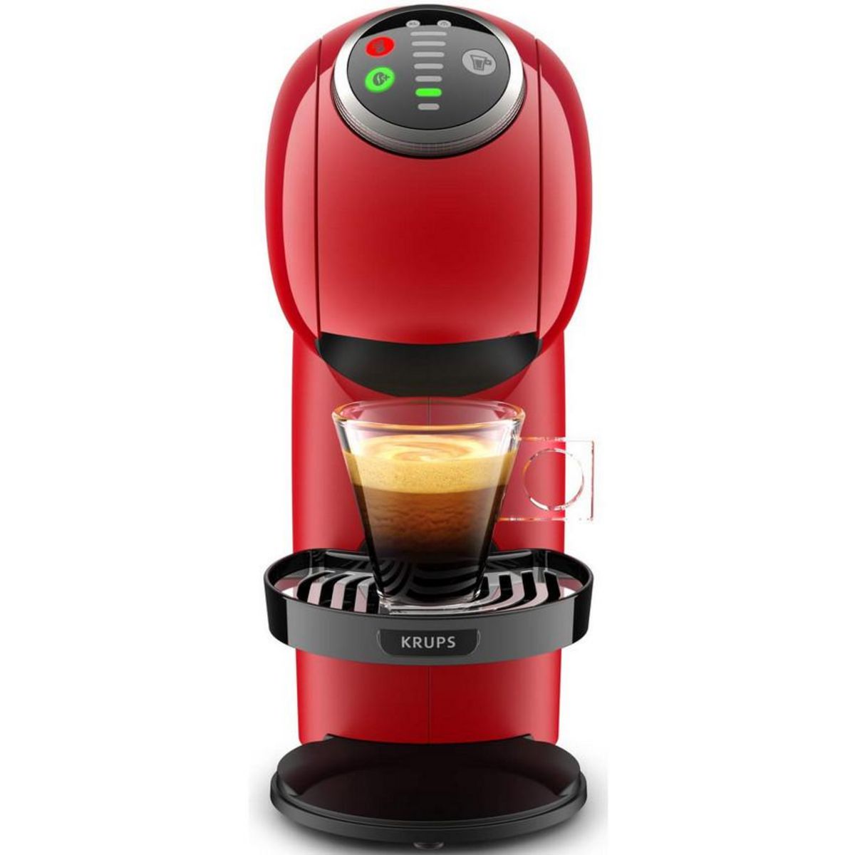 KRUPS Cafetière à dosette 15 bars 1500w rouge/noir - yy4444fd