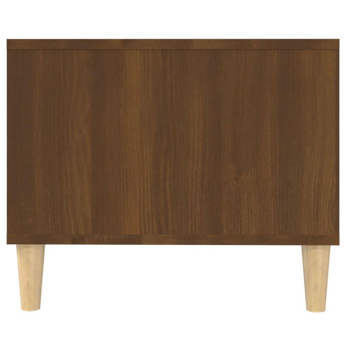 VIDAXL Table basse chene marron 102x50x40 cm bois d'ingenierie