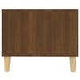Voir la diapositive 5 : VIDAXL Table basse chene marron 102x50x40 cm bois d'ingenierie