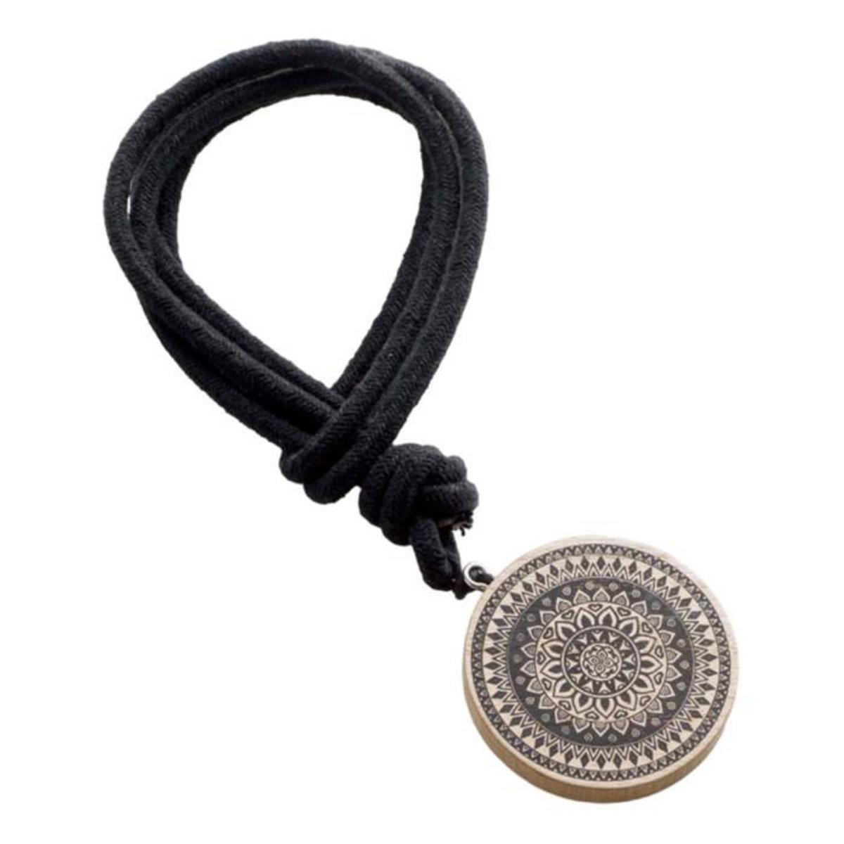 Paris Prix Embrasse de Rideau en Bois  Hypnotica  41cm Noir