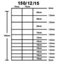 Voir la diapositive 6 : VIDAXL Cloture de jardin Acier galvanise 50 m 150 cm Argente