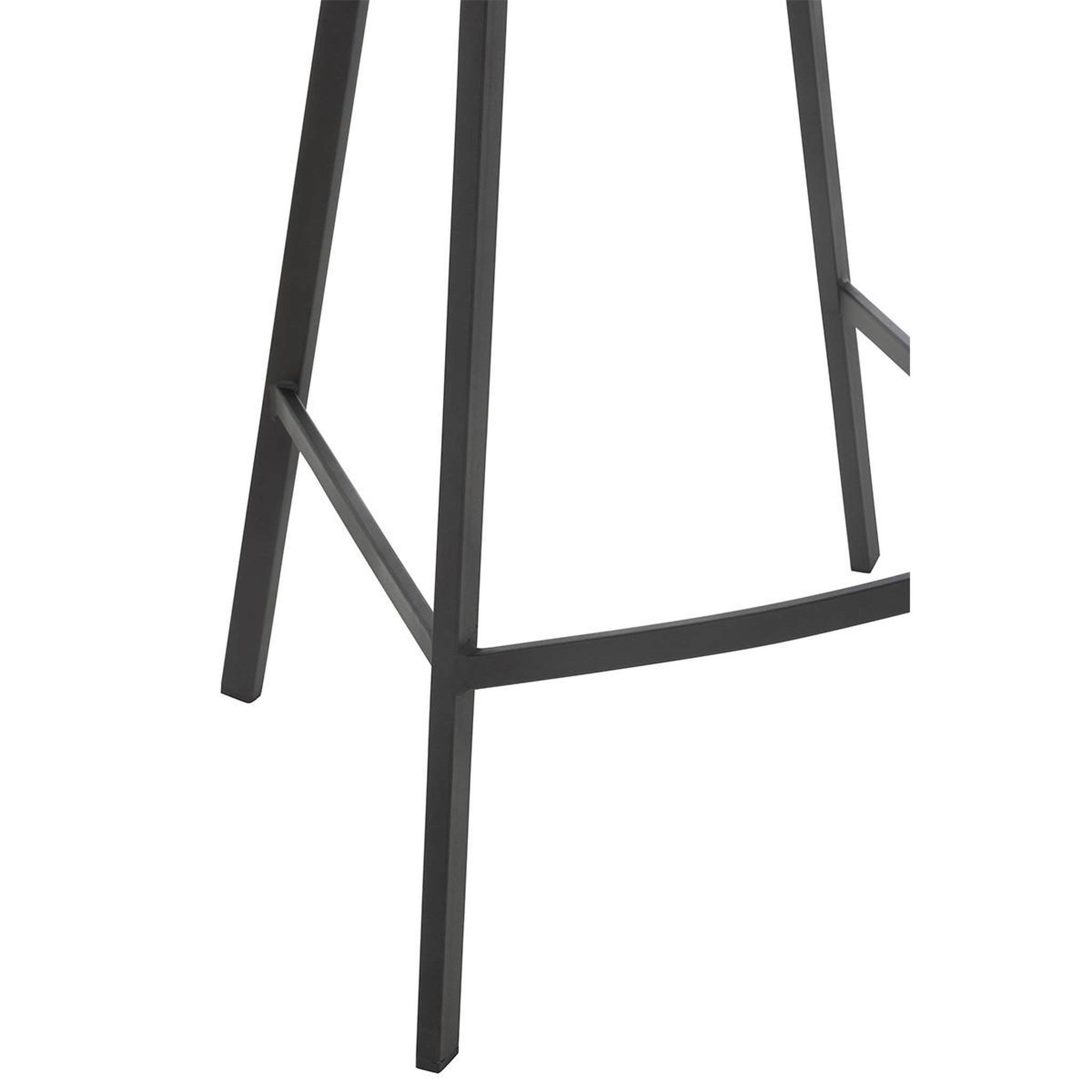 Voir la diapositive 6 : J-LINE Chaise de bar matelassée  kent  95cm marron