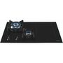Voir la diapositive 3 : SMEG Plaque mixte induction gaz PM3743D