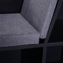 Voir la diapositive 5 : HOMCOM Bibliothèque banc 2 en 1 design contemporain 6 casiers 3 coussins fournis 102L x 30l x 61H cm noir gris