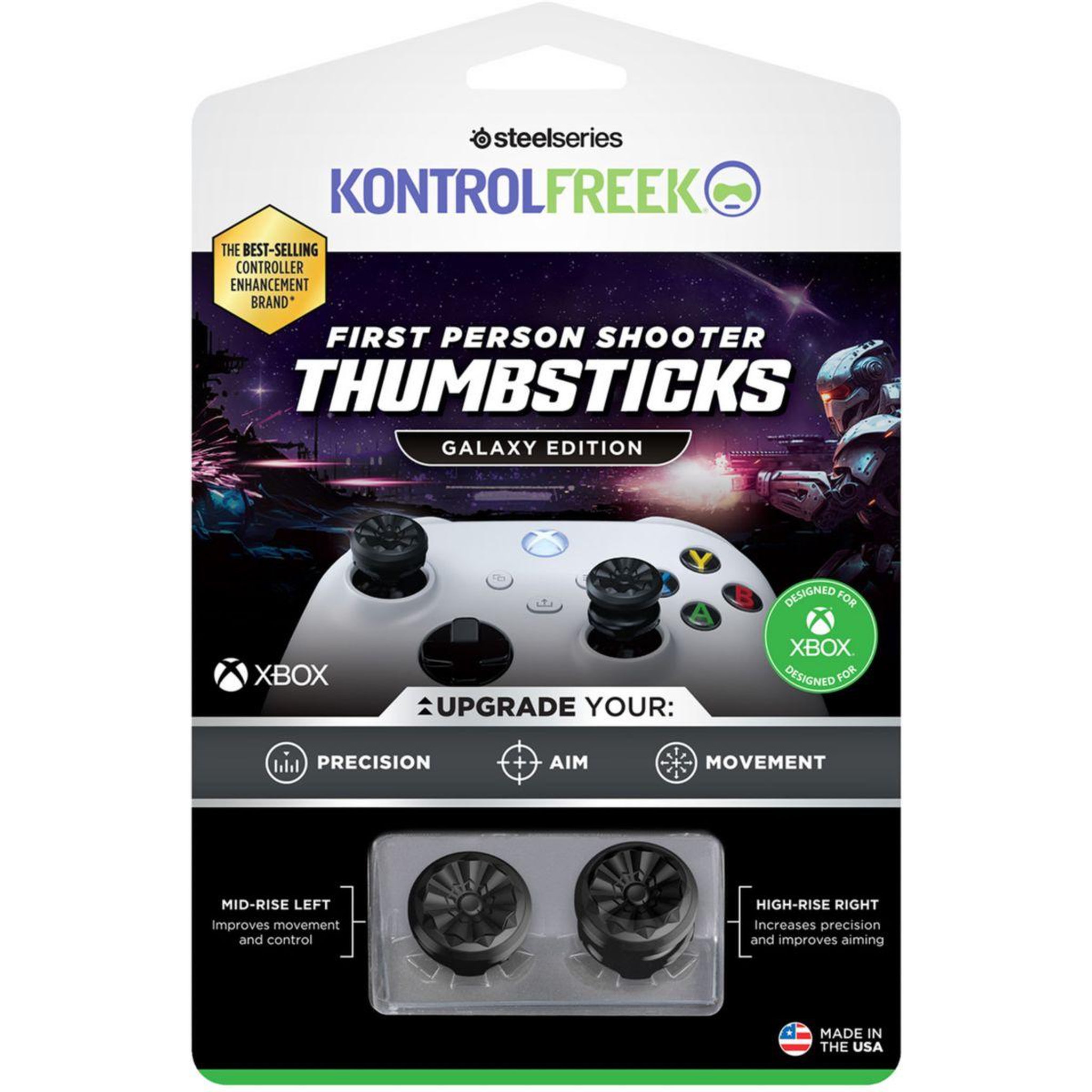 STEEL SERIES Accessoire manette fps galaxy black kit xbx