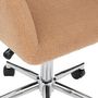 Voir la diapositive 3 : Paris Prix Chaise de Bureau Design  Gaya  86cm Beige