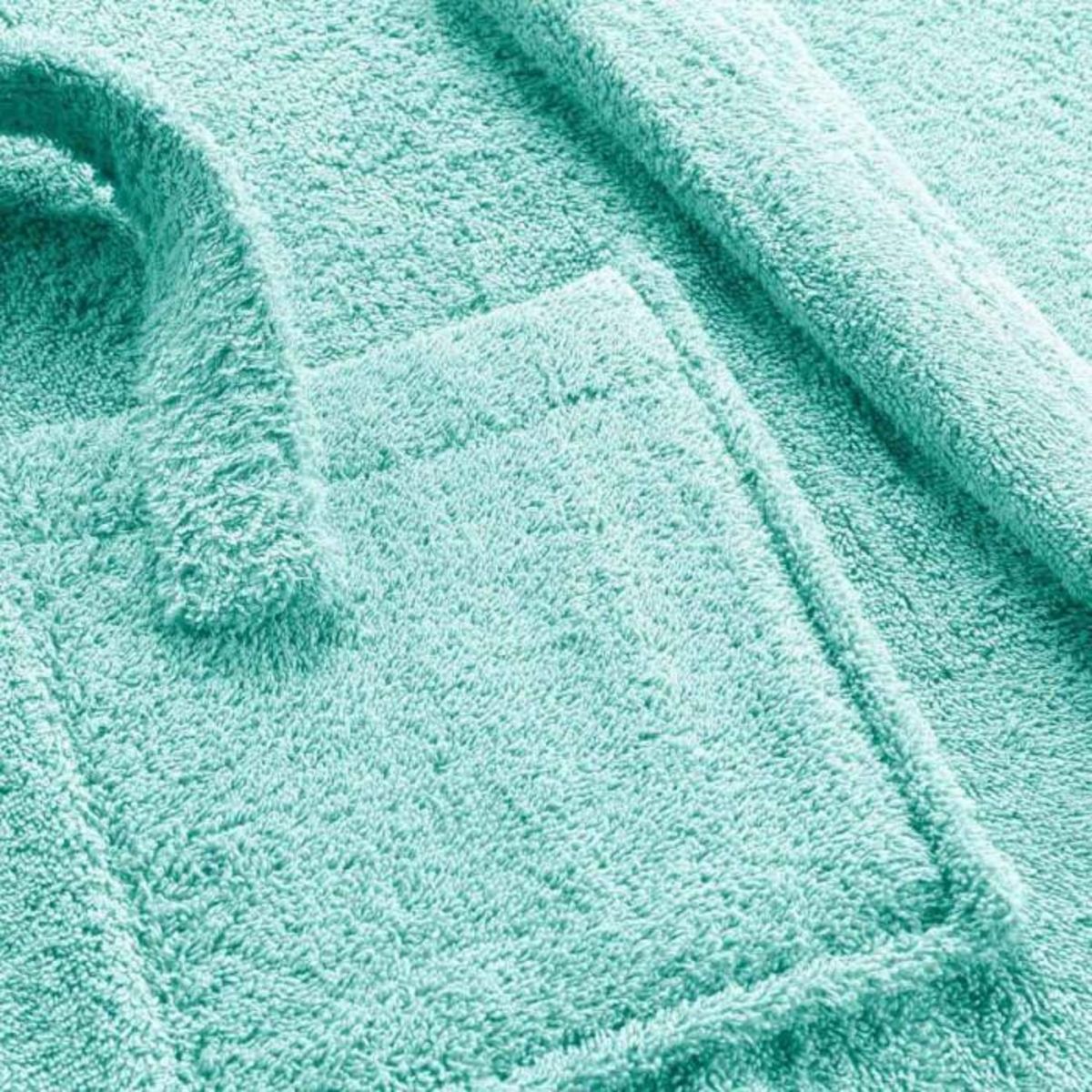 Paris Prix Peignoir Col Châle en Coton  Tendresse  Céladon