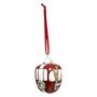 Voir la diapositive 2 : FEERIC LIGHT & CHRISTMAS Sujet de Noël Télécabine  Étoile  7cm Rouge