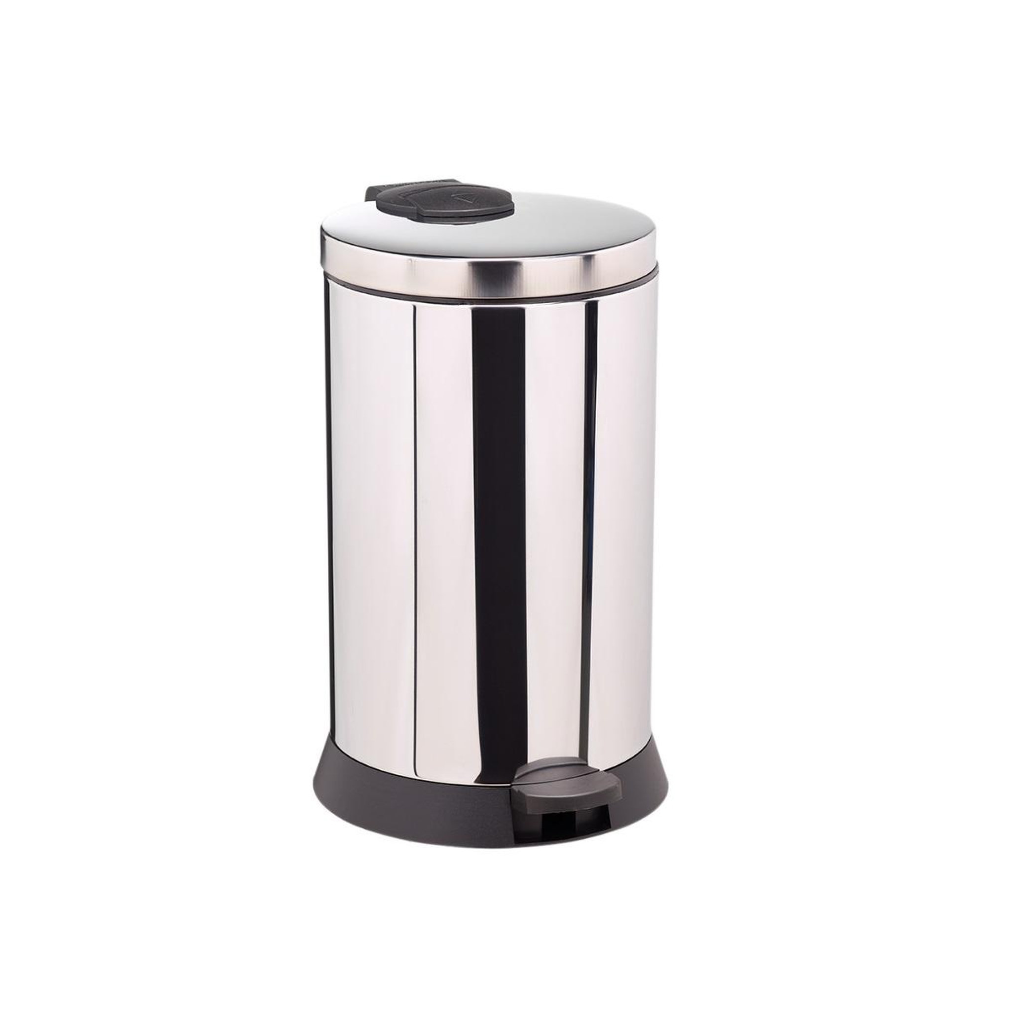 Voir la diapositive 2 : Rossignol Poubelle à pédale 20l inox - 94119