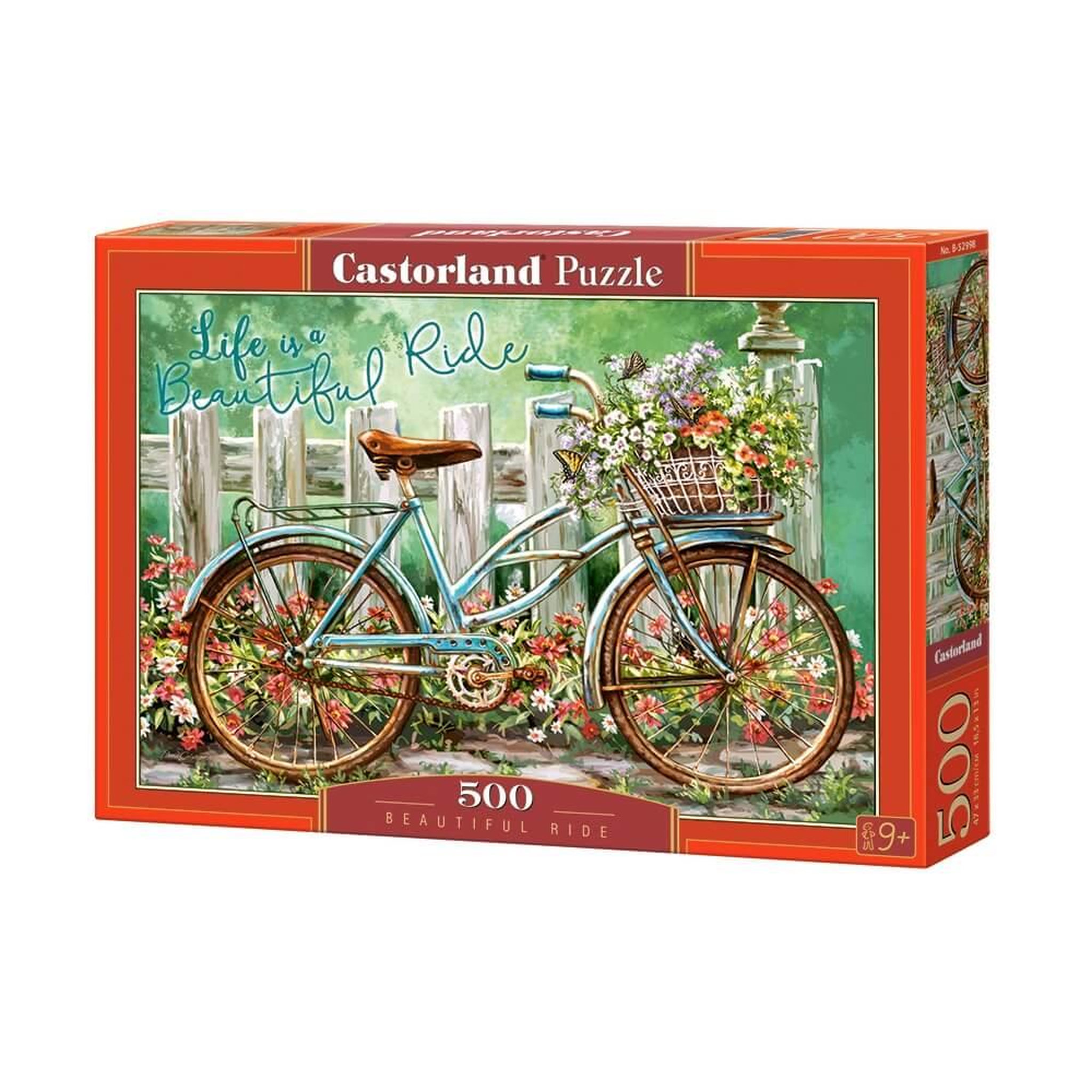 Voir la diapositive 2 : Castorland Puzzle 500 pièces : magnifique vélo