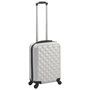 Voir la diapositive 1 : VIDAXL Valise rigide Argenté brillant ABS