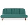 Voir la diapositive 2 : Paris Prix Canapé Convertible en Velours  Seattle  180cm Vert