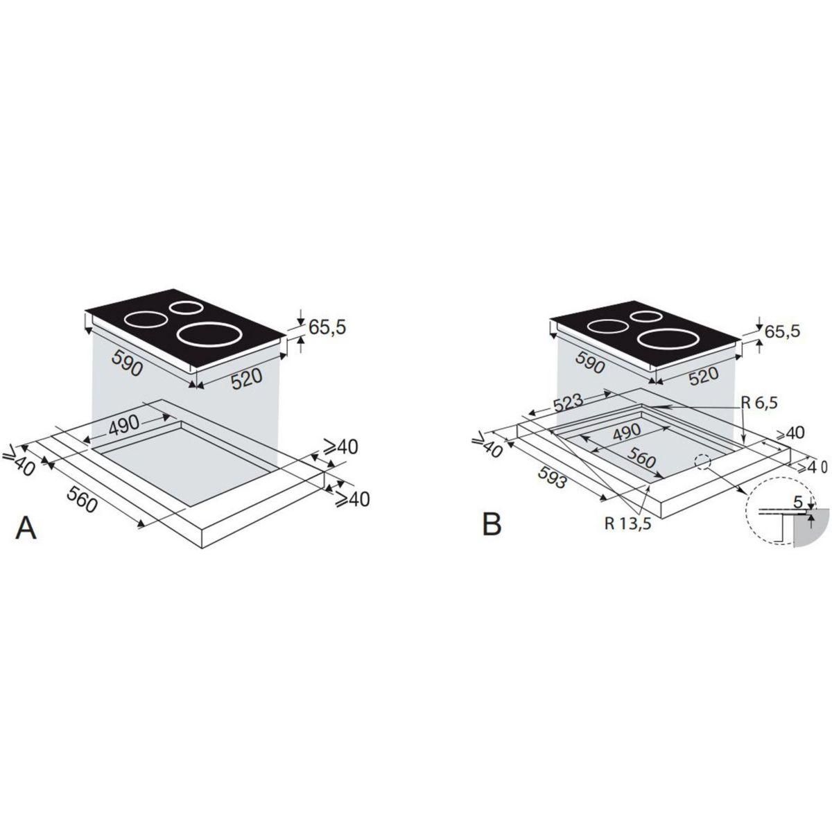 Sauter Table induction SPI9364B