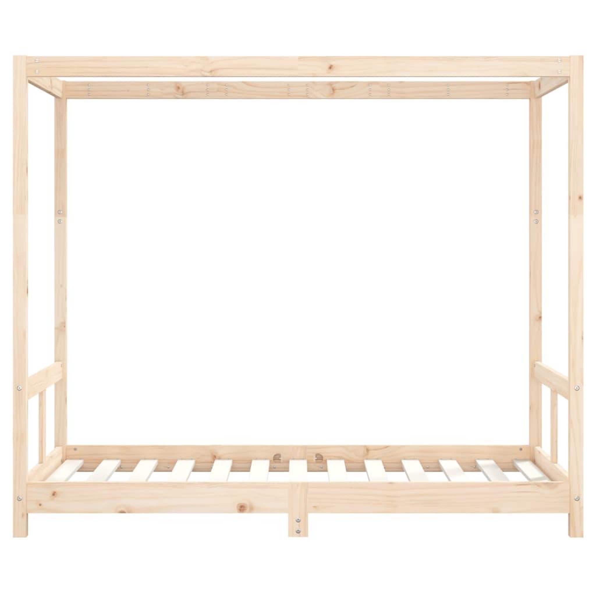 Voir la diapositive 4 : VIDAXL Cadre de lit pour enfant 80x160 cm bois de pin massif