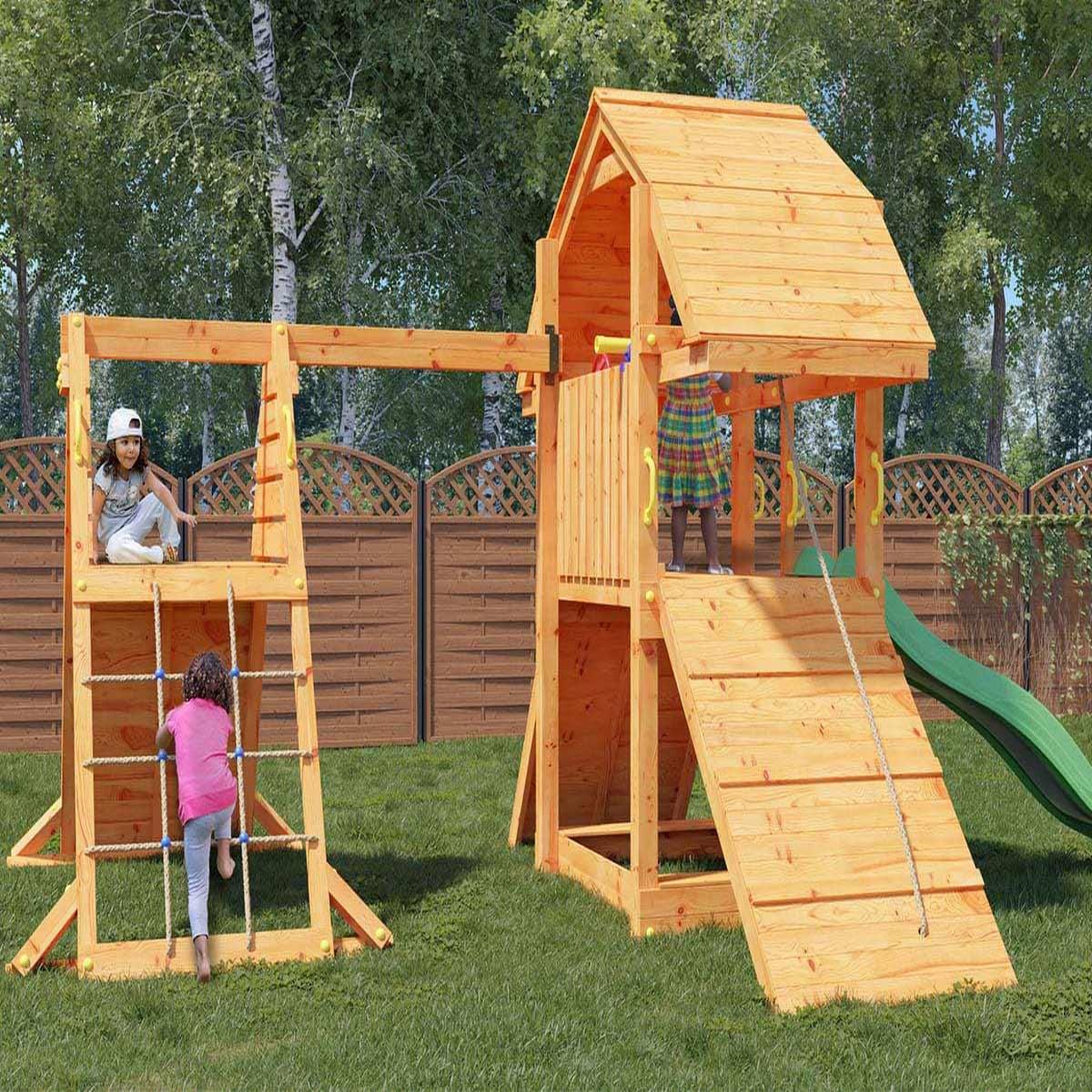 Voir la diapositive 5 : Fungoo Aire de jeux Buffalo Spider - Fungoo