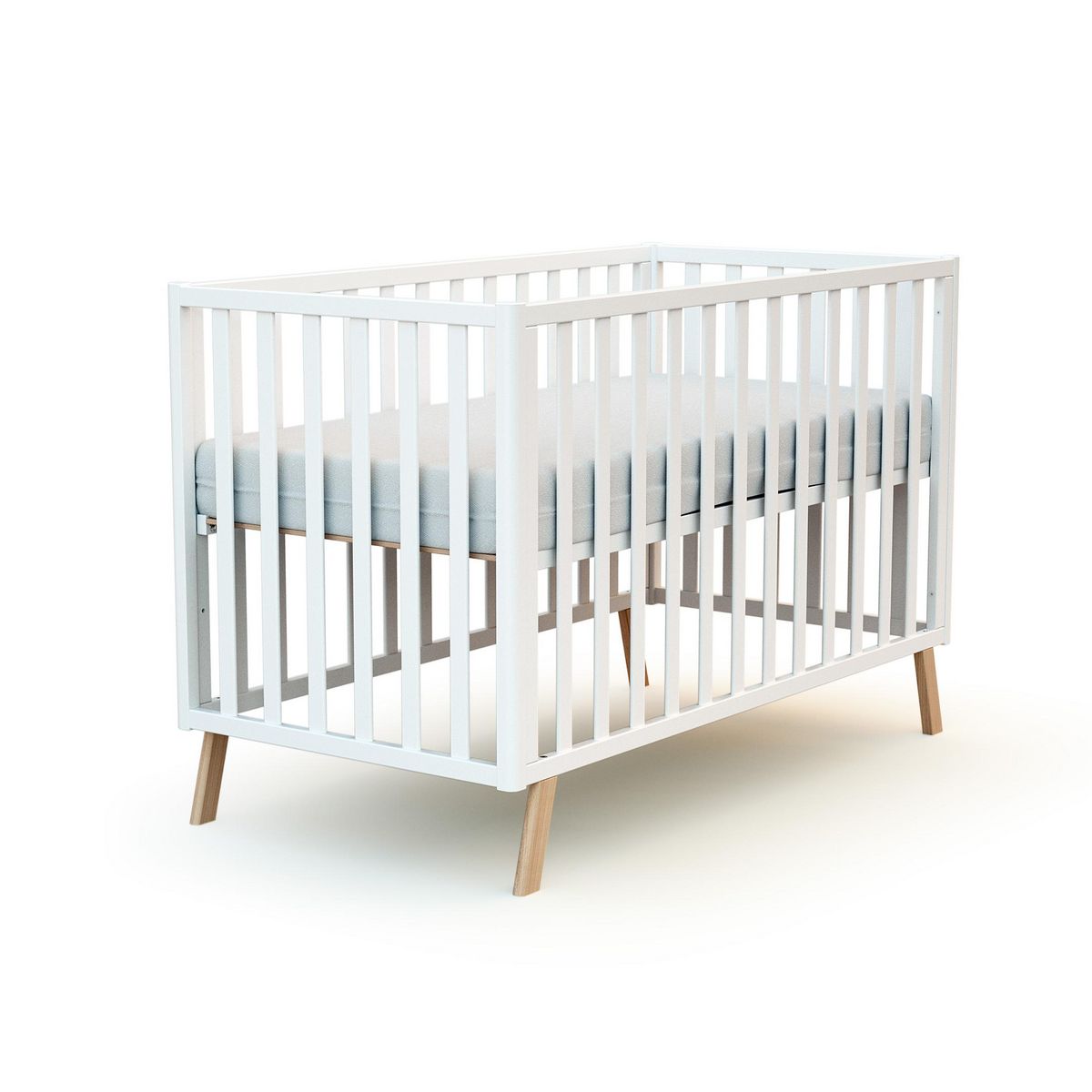 AT4 Lit bébé évolutif CONFORT en bois