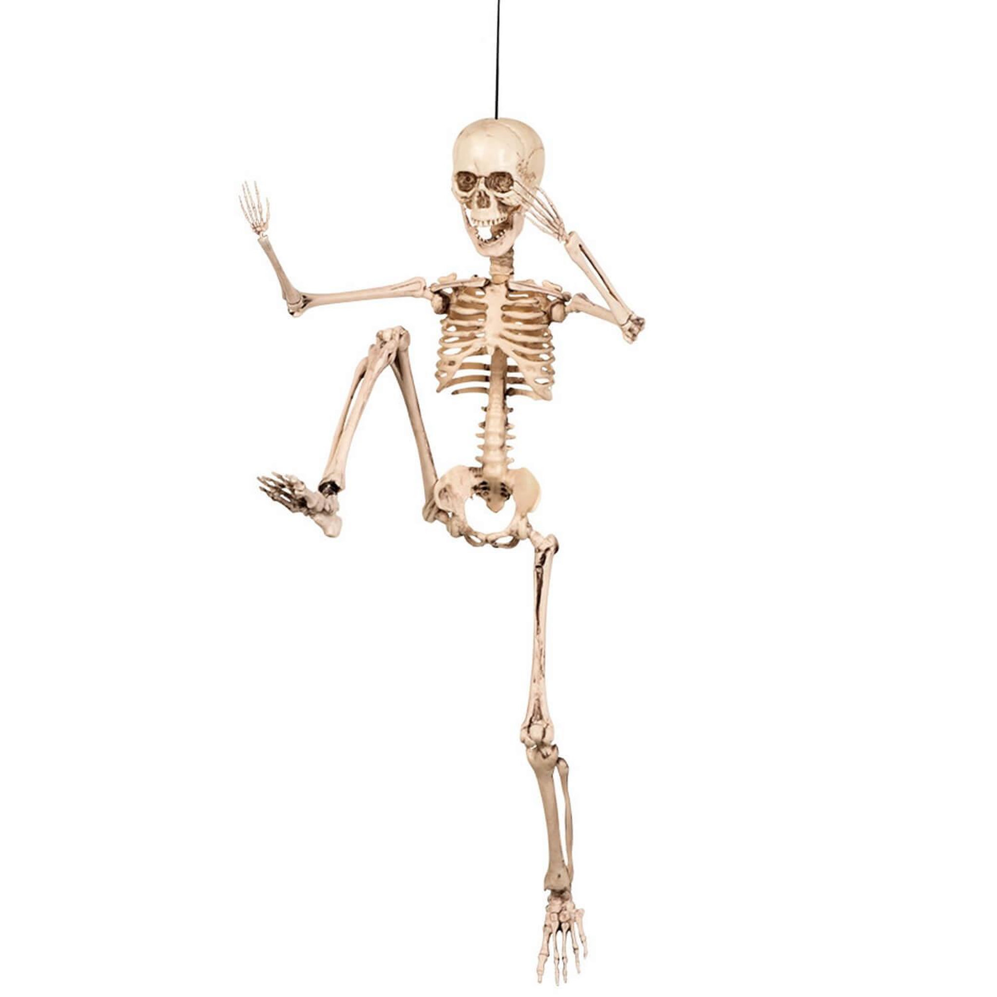 Voir la diapositive 4 : Boland Décoration suspendue Squelette mobile 50cm