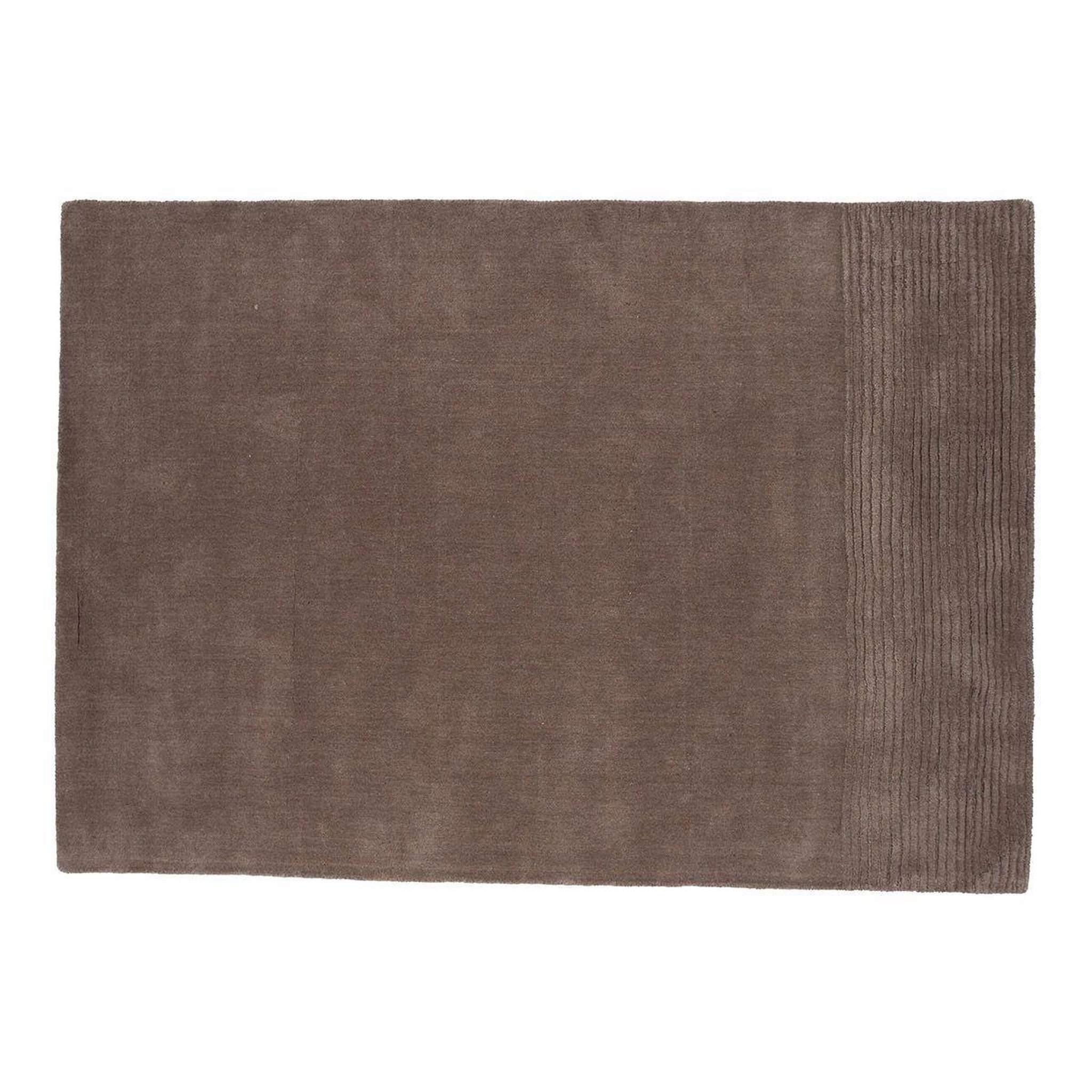 Paris Prix Tapis déco en laine  matteo  253x350cm marron