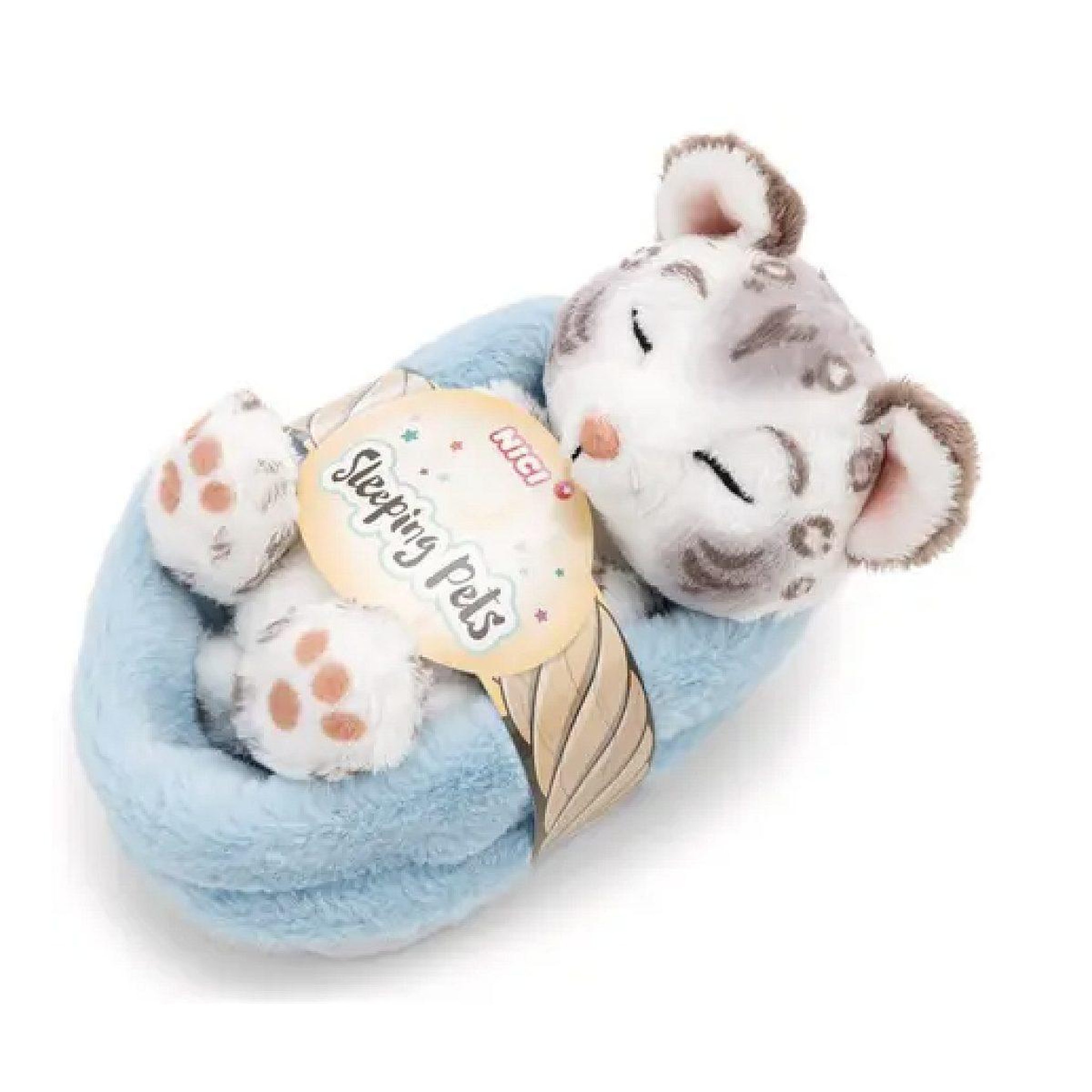 Voir la diapositive 3 : Nici Peluche leopard des neiges 12 cm