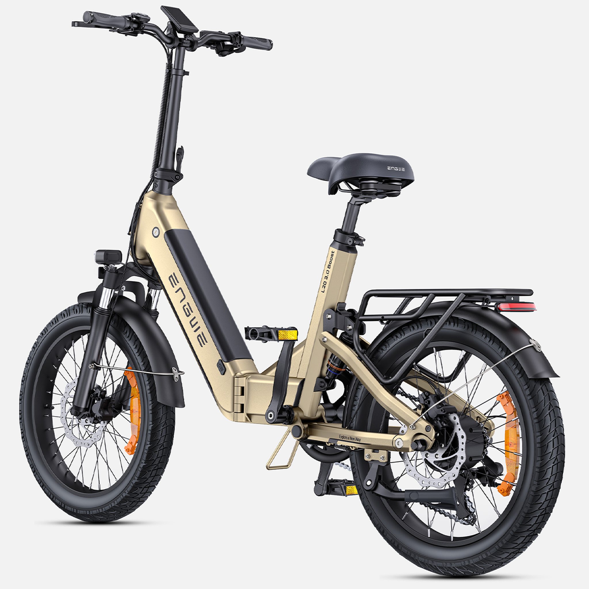 Voir la diapositive 2 : ENGWE Vélo électrique compact ENGWE L20 3.0 BOOST - 250 W