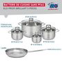 Voir la diapositive 2 : ELO Ensemble de 1 Poêle de cuisson 28 cm et 4 faitouts 12, 14, 16 et 24 cm Elo Profi Brillant