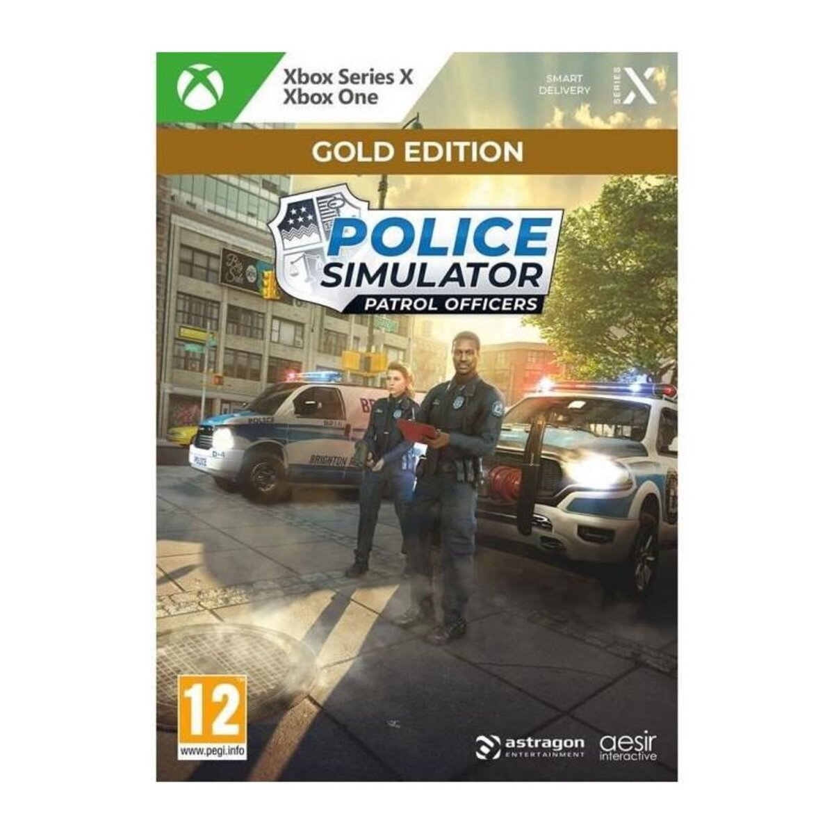 MICROIDS Police Simulator Patrol Officers - Jeu Xbox Series X et Xbox One - Gold Edition