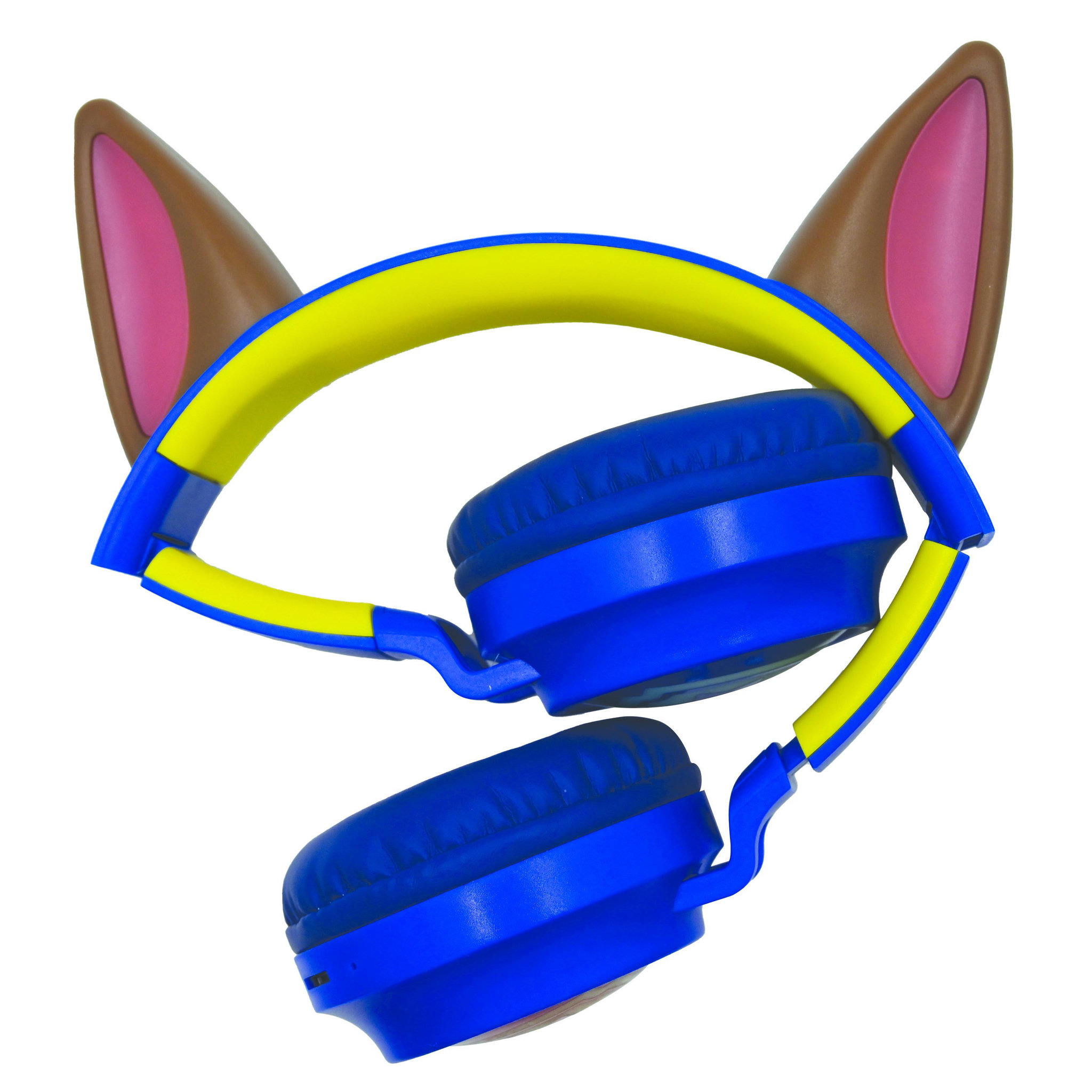 Voir la diapositive 3 : Lexibook Casque lumineux pliable Bluetooth et filaire Chase de La Pat' Patroulle avec limitation du volume