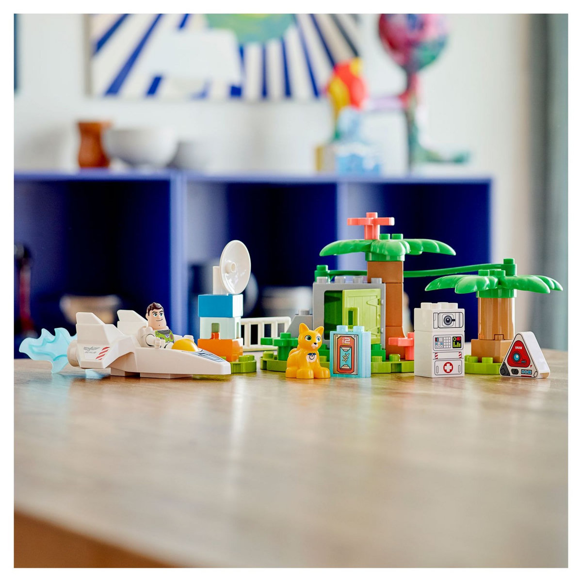 LEGO DUPLO Disney et Pixar 10962 - La Mission Planétaire de Buzz l&rsquo;Éclair, Jouet Robot Enfants