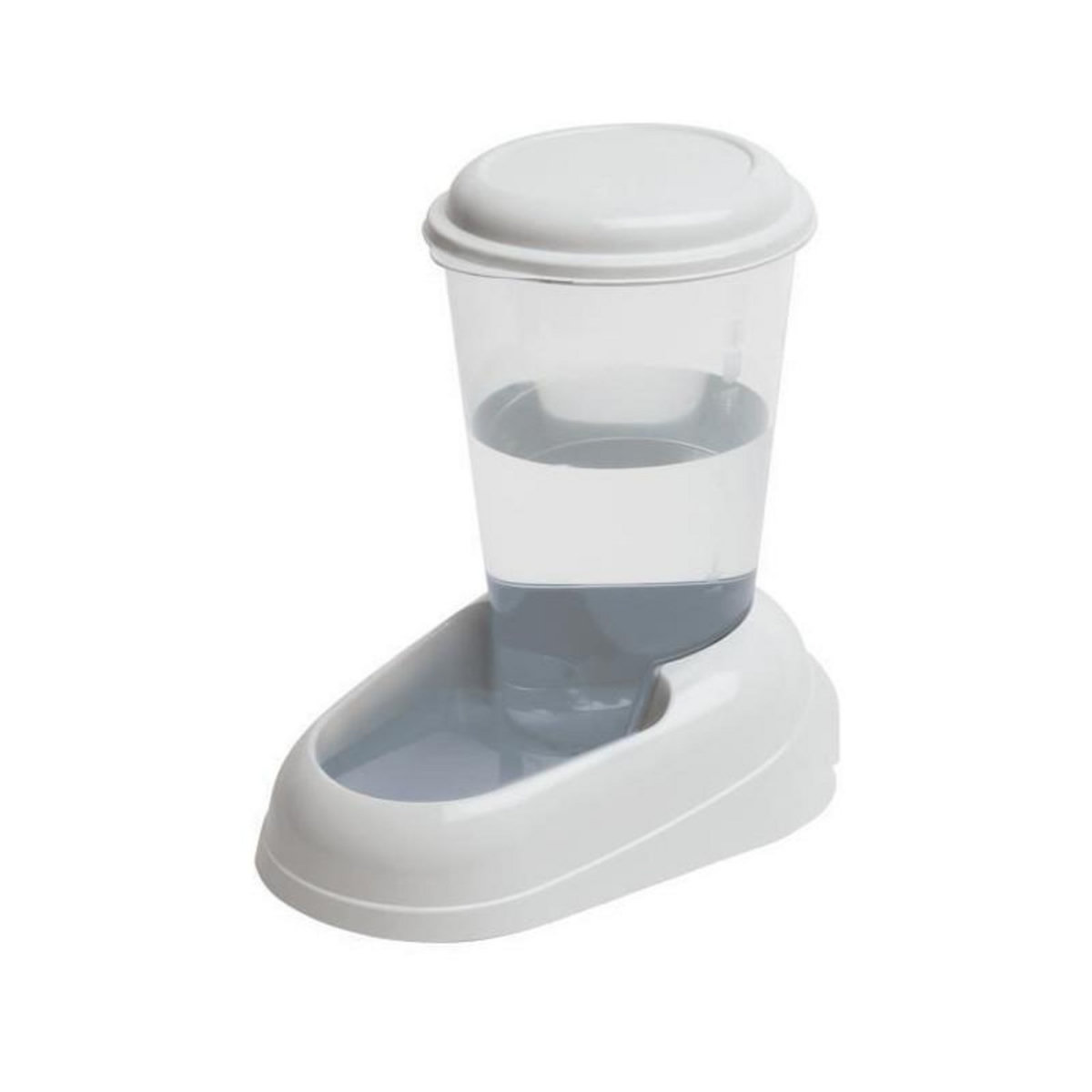 Ferplast FERPLAST Distributeur deau Nadir 3L en plastique - 29,2x20,2x28,8cm - Blanc - Chien et chat