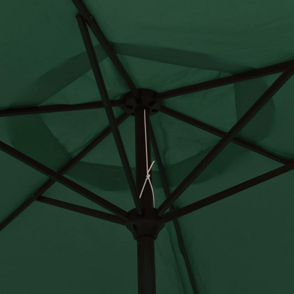VIDAXL Parasol Vert 200x224 cm Aluminium