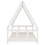 Voir la diapositive 4 : VIDAXL Cadre de lit pour enfants blanc 90x190 cm bois de pin massif