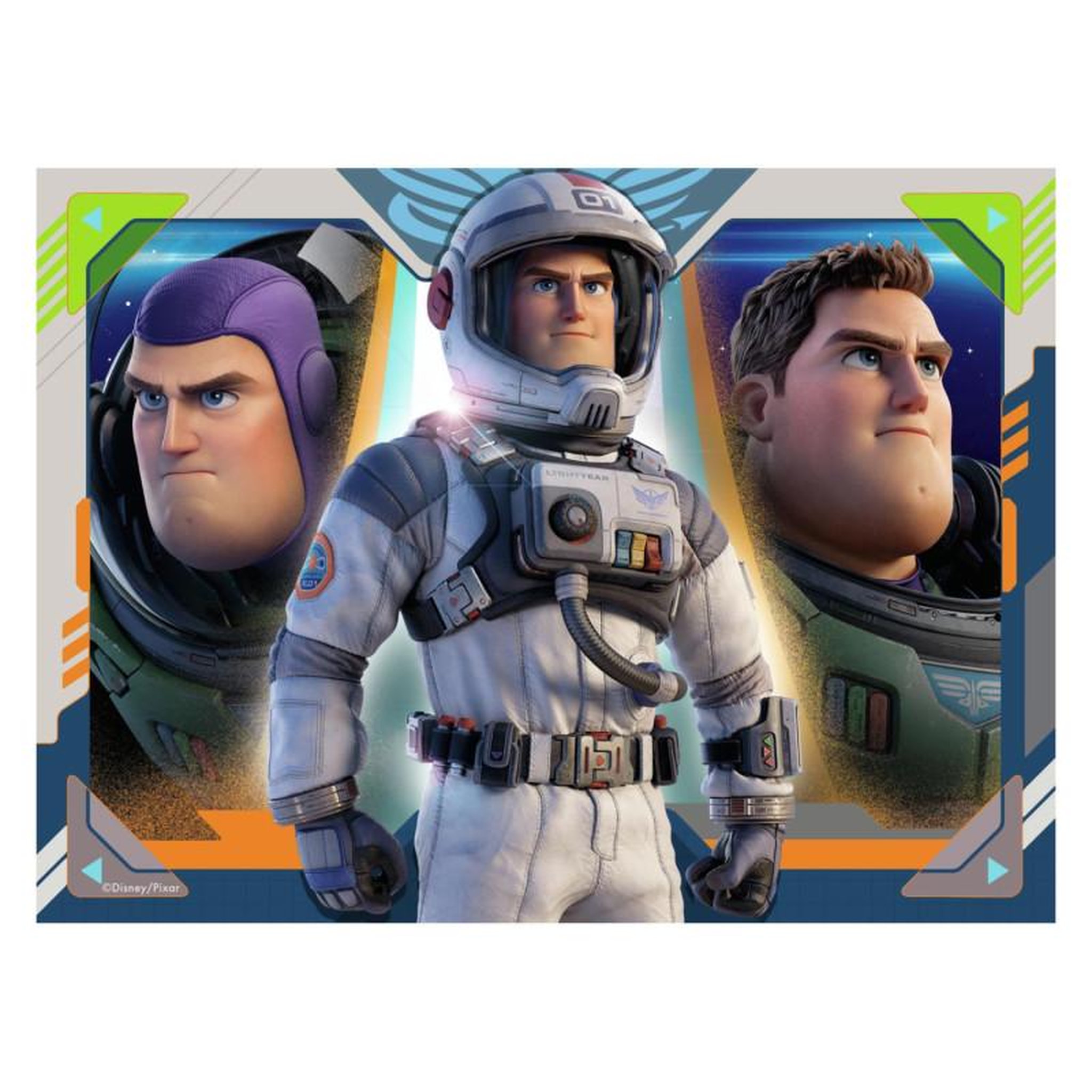 Voir la diapositive 3 : RAVENSBURGER Ravensburger - Disney Lightyear 4in1 Jigsaw Puzzle 31429