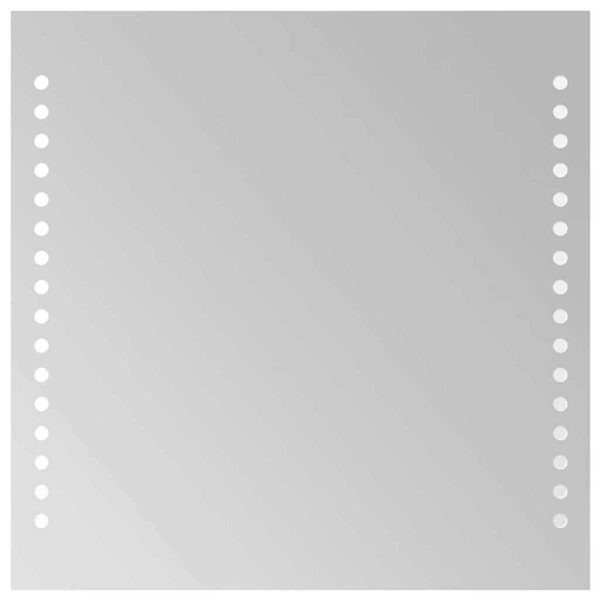 VIDAXL Miroir de salle de bain a LED 30x30 cm