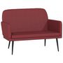Voir la diapositive 2 : VIDAXL Banc Rouge bordeaux 107x80x81 cm Similicuir