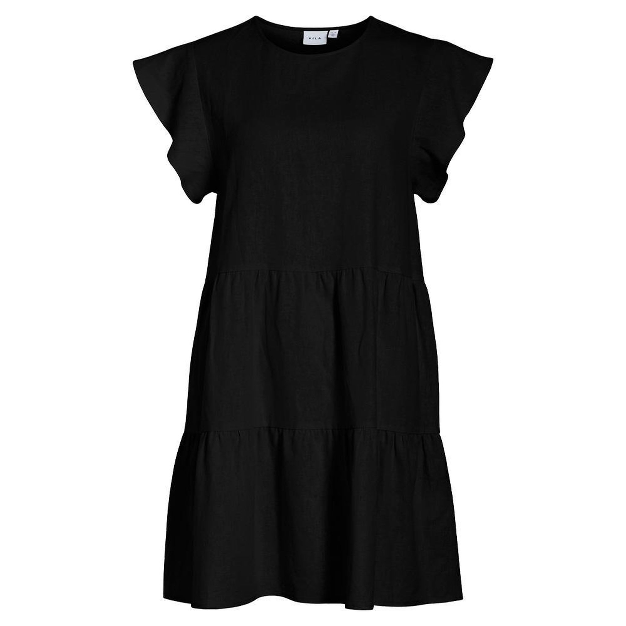 Vila Robe Noir Femme Vila Visummer. Coloris disponibles : Noir