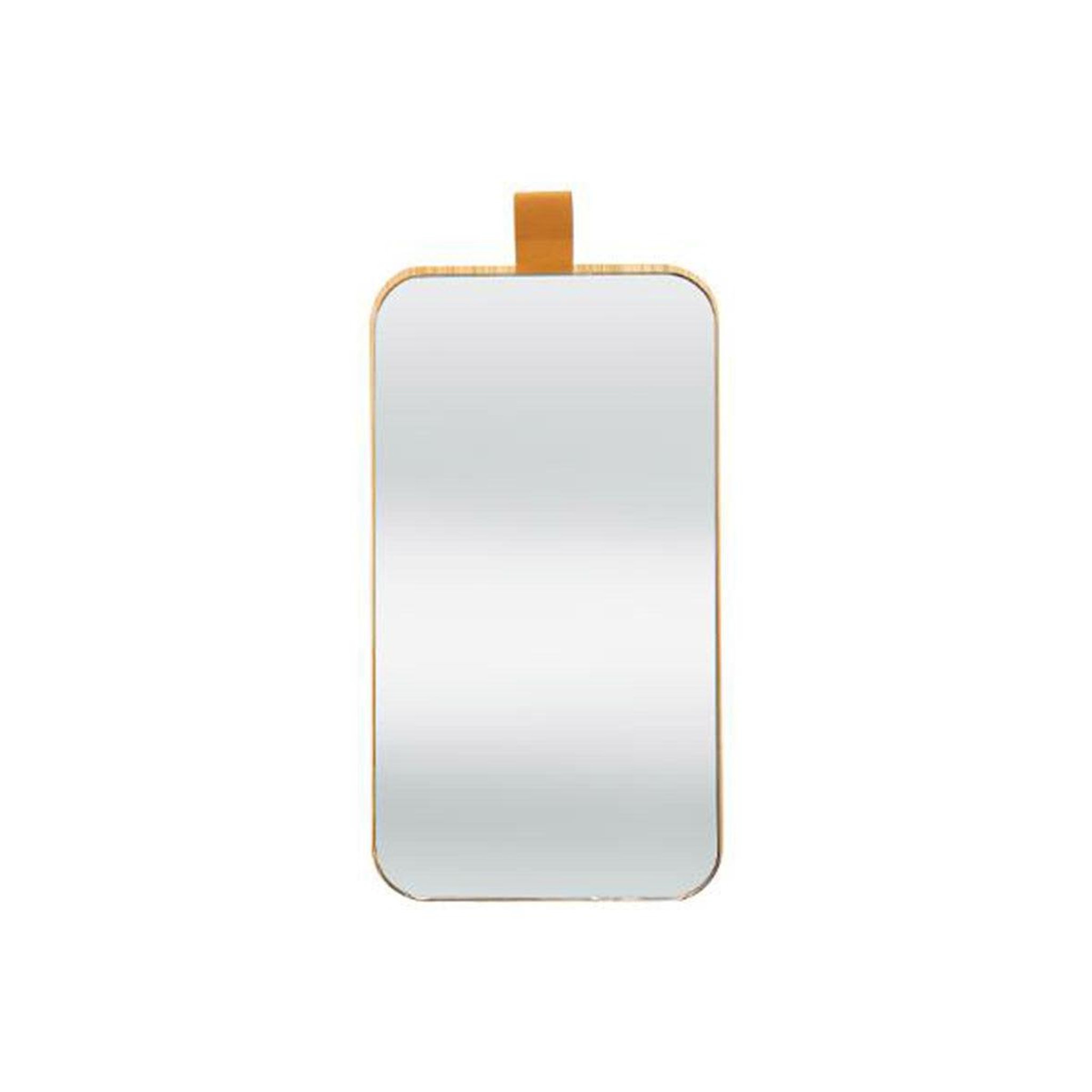 Voir la diapositive 4 : FIVE Boîte à bijoux & miroir  bambou  24cm naturel