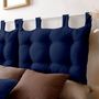 Voir la diapositive 3 : TOILINUX Tête de lit coussin Panama à suspendre
