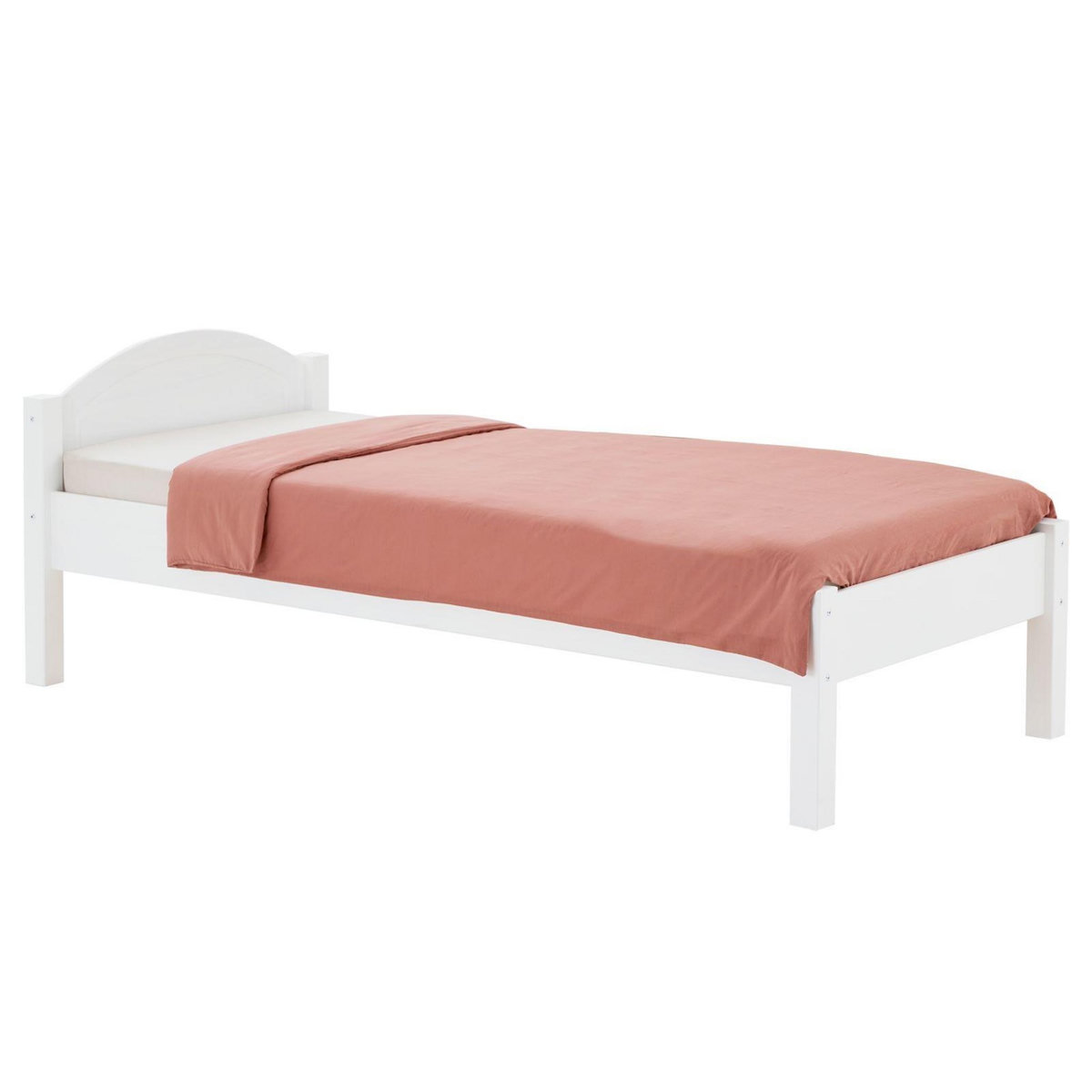 IDIMEX Lit simple 90x200 cm SORAJA en pin massif