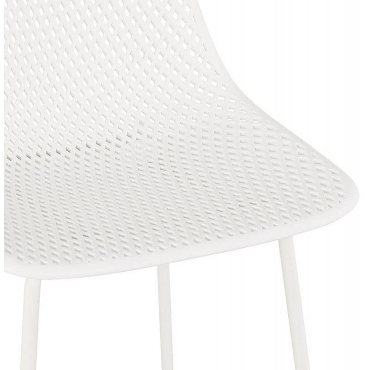 Paris Prix Tabouret de Bar Design  Braddock  96cm Blanc