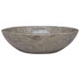 Voir la diapositive 4 : VIDAXL Lavabo Gris 53x40x15 cm Marbre