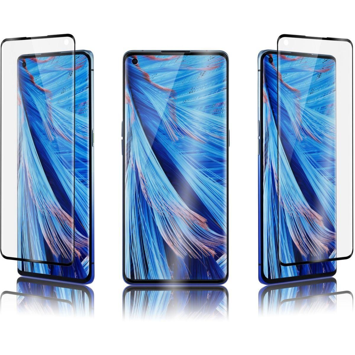 Qdos Protège écran Oppo Find X2 Neo Verre trempé noir