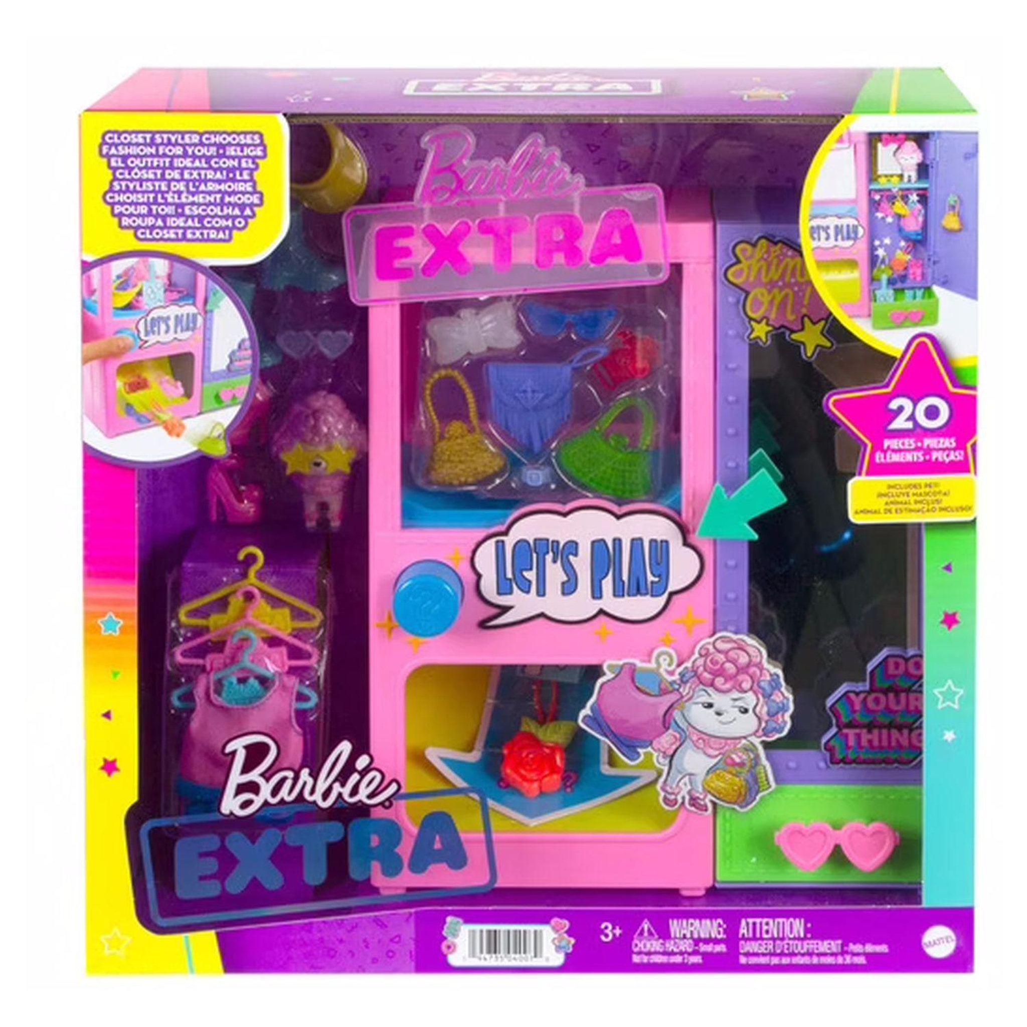 Voir la diapositive 1 : BARBIE Poupée Barbie - Dressing et Accessoires 