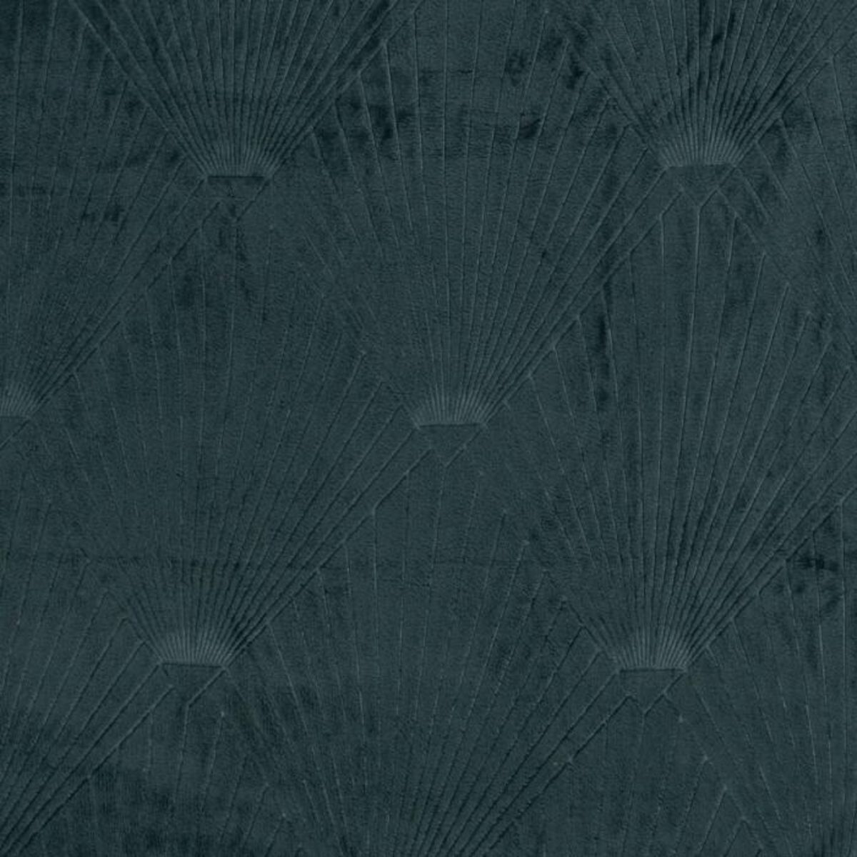 ATMOSPHERA Plaid en Flanelle  Art Déco  125x150cm Vert Cèdre