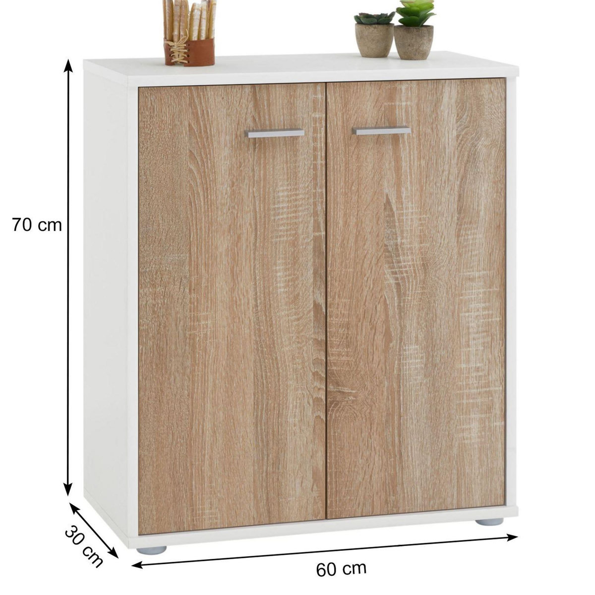 IDIMEX Buffet FIRMIN, en mélaminé