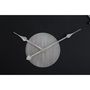 Voir la diapositive 2 : Paris Prix Horloge Murale en Métal  Silver Glam  60cm Noir