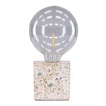 Paris Prix Lampe à Poser Design  Rilche  9cm Gris