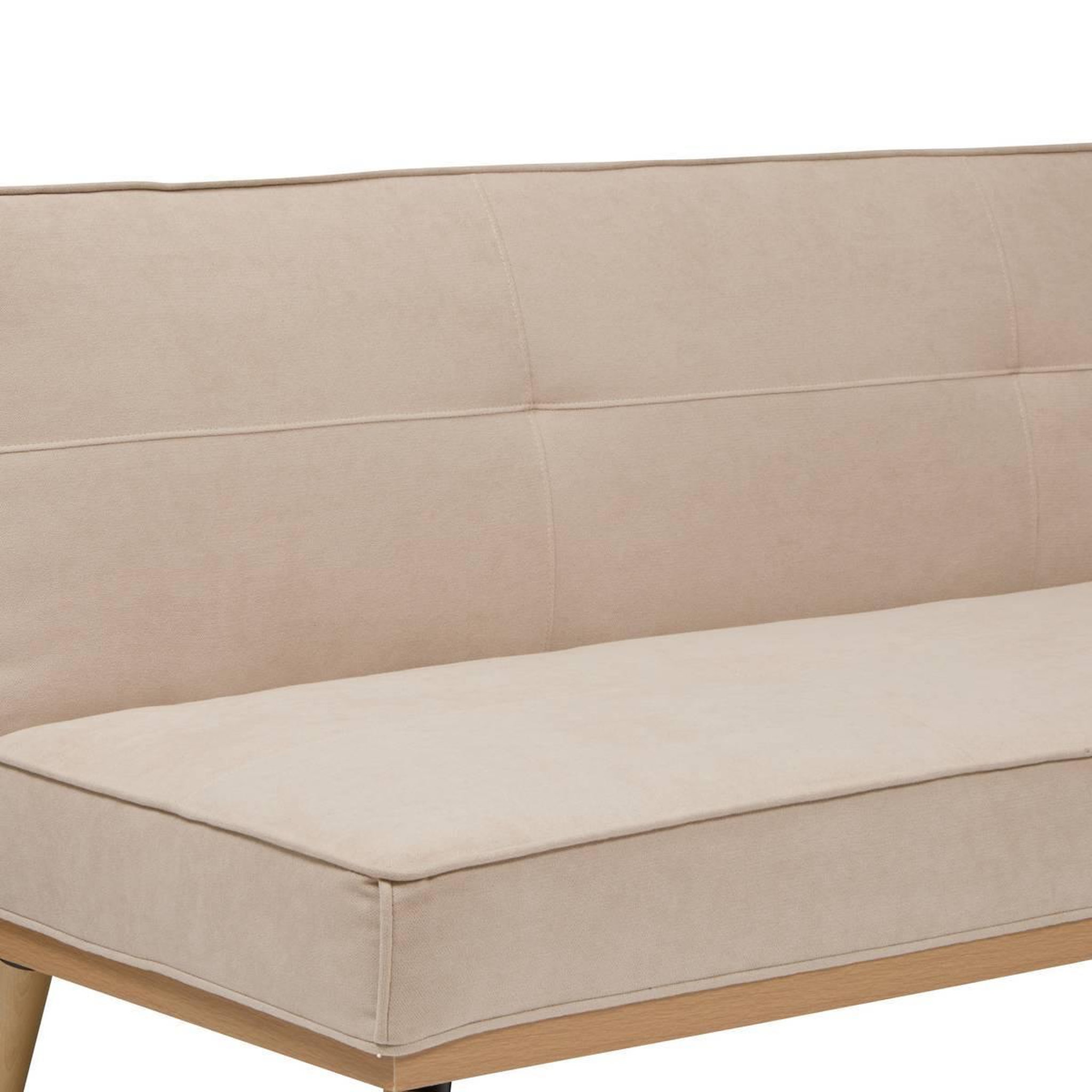 Voir la diapositive 3 : ATMOSPHERA Canapé Convertible 3 Places  Dohan  180cm Beige