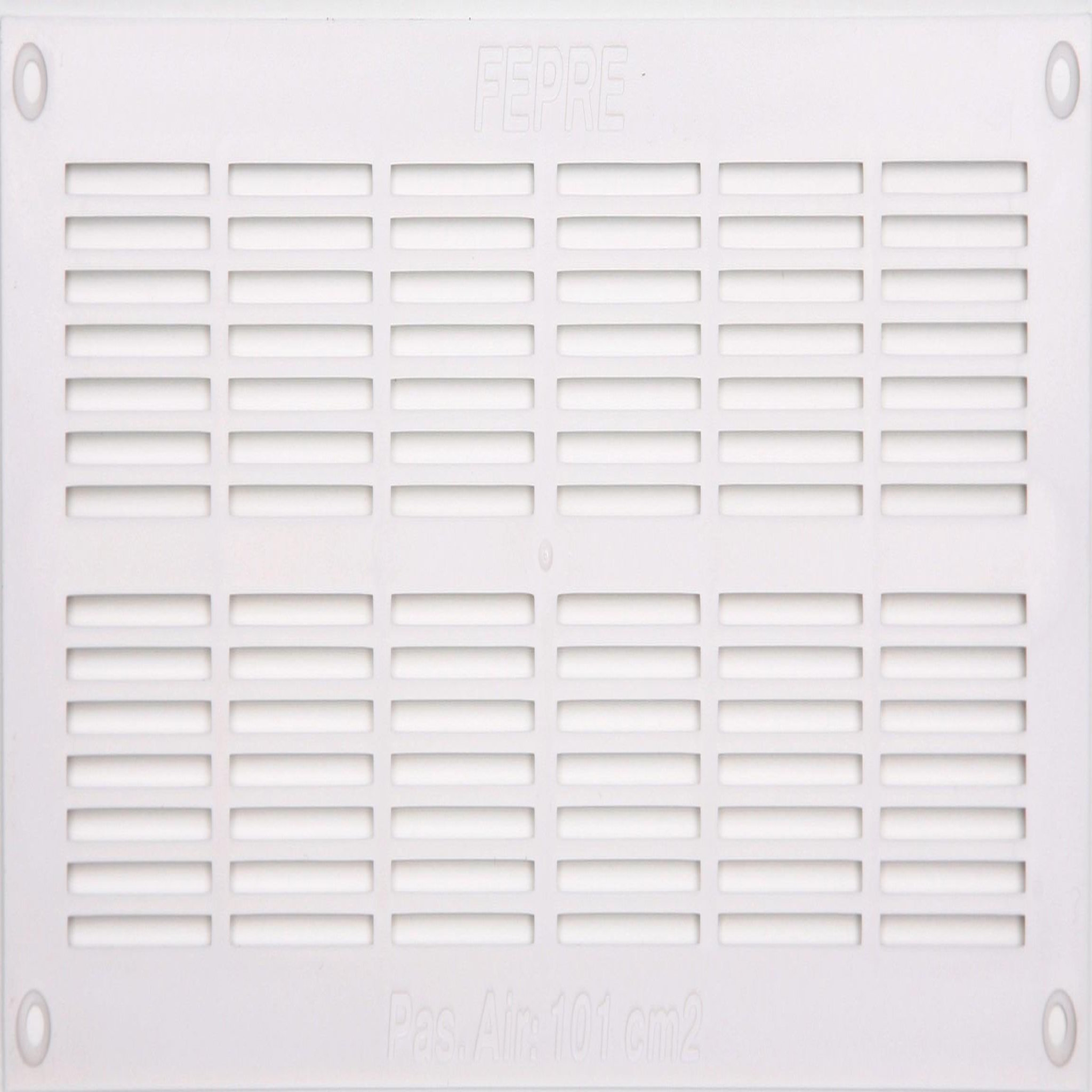 CENTRALE BRICO Grille d'aération abs naturel, L.11 x l.25.5 cm